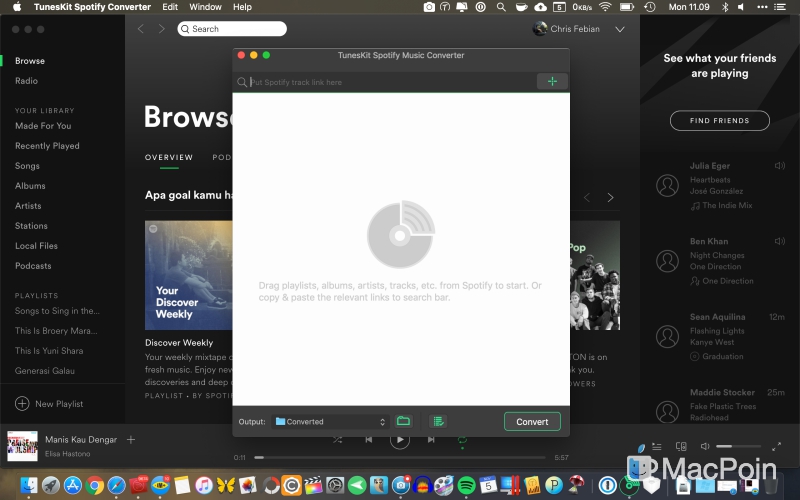 tuneskit spotify music converter for mac